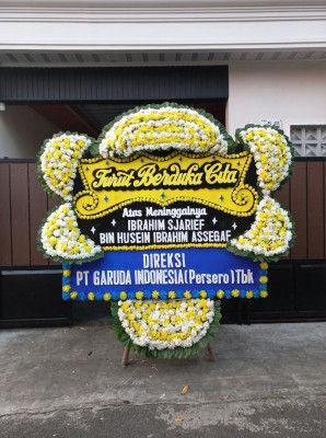 Papan Bunga Duka di Laksamana