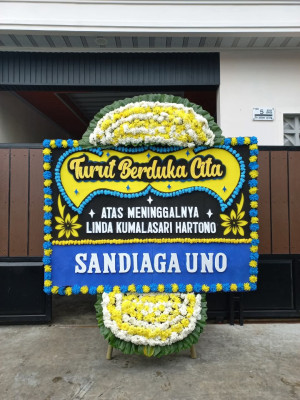 Papan Bunga Duka di Laksamana
